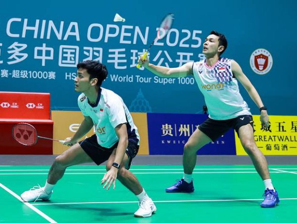 Fajar/Fikri Satu-satunya Wakil Ganda Putra Indonesia di Perempat Final China Open 2025
