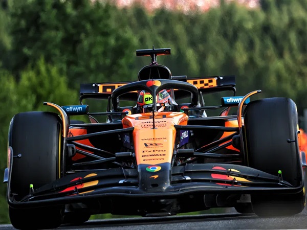 Hasil Sprint Kualifikasi F1 GP Belgia: Pistri Asapi Verstappen