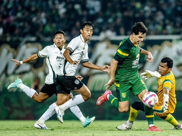 Kapten Persebaya Surabaya, Bruno Moreira di laga uji coba kontra PSS Sleman