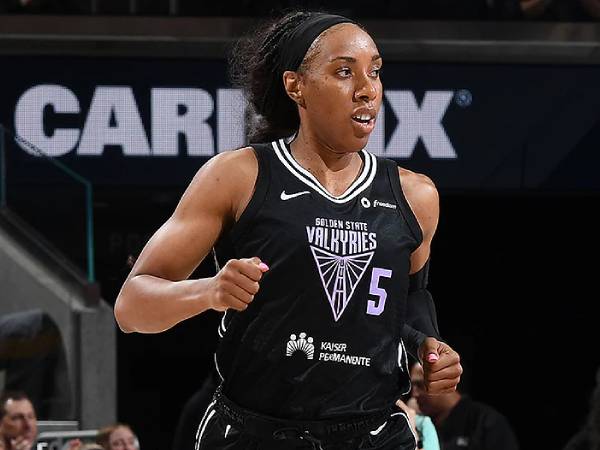 Kayla Thornton dari Golden State Valkyries. (Foto: AP)