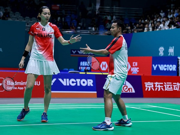Vita Marissa bicara soal penyebab kekalahan Rehan/Gloria dari Feng/Huang.