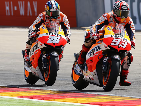 Marc Marquez, Dani Pedrosa
