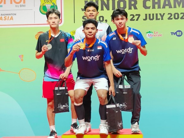 Moh Zaki Ubaidillah Selamatkan Muka Tuan Rumah Raih Emas Kejuaraan Asia Junior 2025