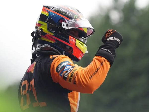 Oscar Piastri akui tidak mudah menang di GP Belgia.