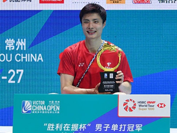 Shi Yuqi Kampiun Tunggal Putra China Open 2025
