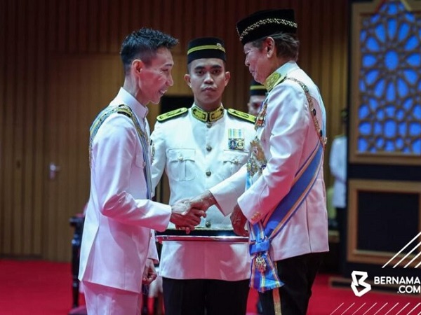 Legenda Malaysia Lee Chong Wei Raih Gelar Kehormatan Datuk Seri