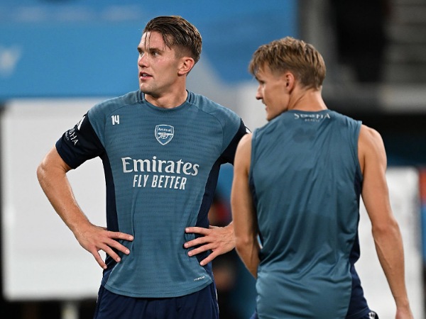 Viktor Gyokeres dan kapten Arsenal, Martin Odegaard