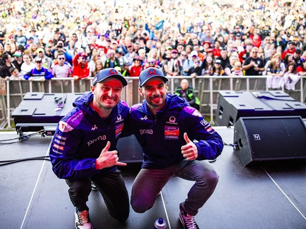 Jack Miller dan Miguel Oliveira dua rider Pramac Yamaha akan jadi tandem Toprak Razgatlioglu