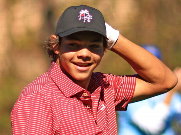 Dengan satu putaran tersisa, Charlie Woods membutuhkan penampilan kuat lainnya untuk mengamankan tempat di Ryder Cup. (Foto: Golf Digest)