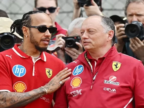 Fred Vasseur, Lewis Hamilton