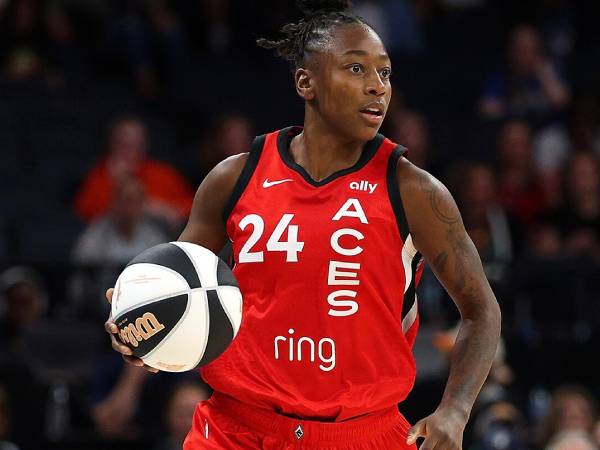 Jewell Loyd dari Las Vegas Aces. (Foto: AP)