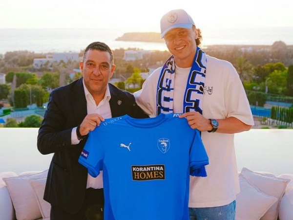 David Luiz gabung klub Siprus, Pafos FC