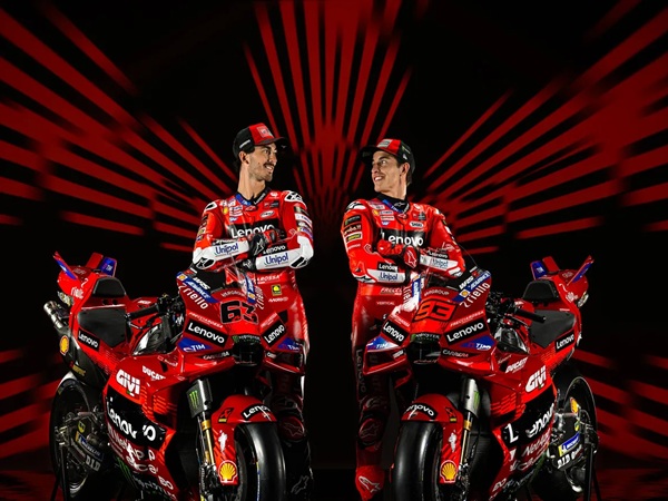 Francesco Bagnaia dan Marc Marquez Duo Ducati MotoGP 2025
