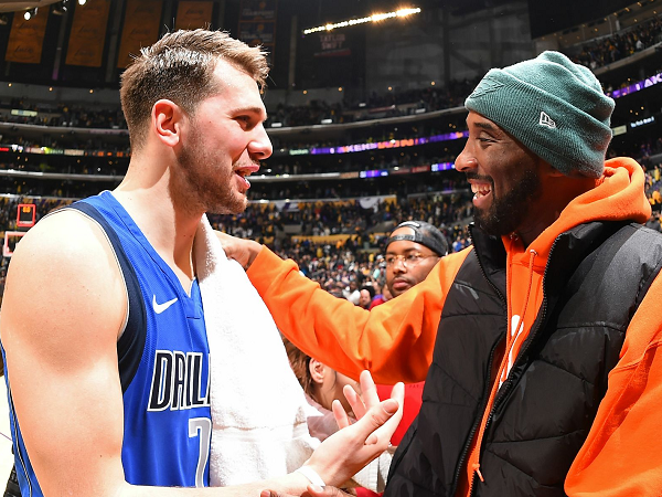 Luka Doncic mengaku nervous ketika pertama kali berjumpa Kobe Bryant.