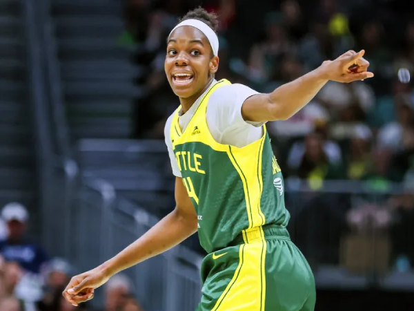 Dominique Malonga dari Seattle Storm. (Foto: AP)