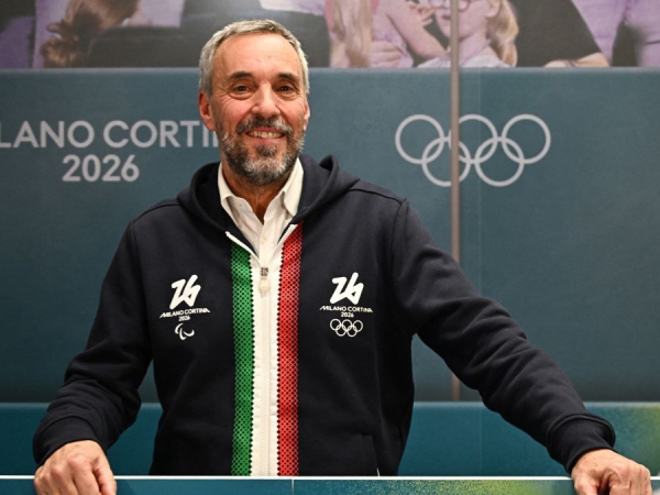 Andrea Varnier, CEO komite panitia penyelenggara Olimpiade Milano Cortina 2026. (Foto: AFP)