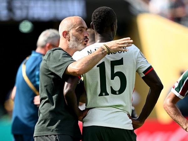 Enzo Maresca dan Nicolas Jackson