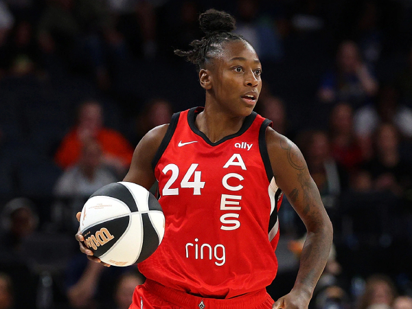 Jewell Loyd dari Las Vegas Aces. (Foto: AP)