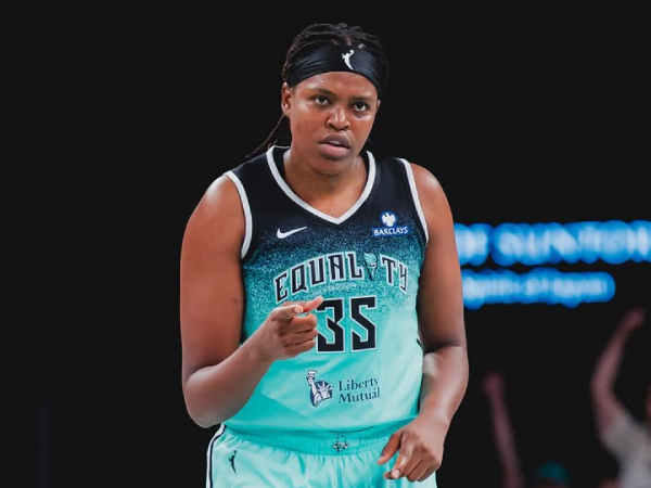 Jonquel Jones dari New York Liberty. (Foto: AP)