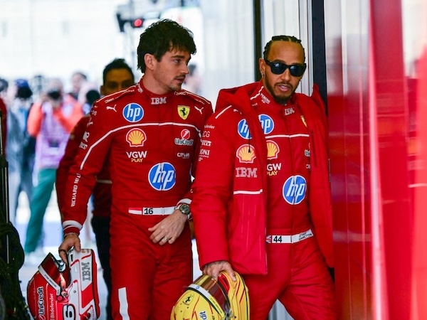 Charles Leclerc, Lewis Hamilton