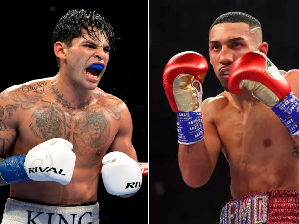 Ryan Garcia (kiri) dan Teofimo Lopez. (Foto: Fight TV)