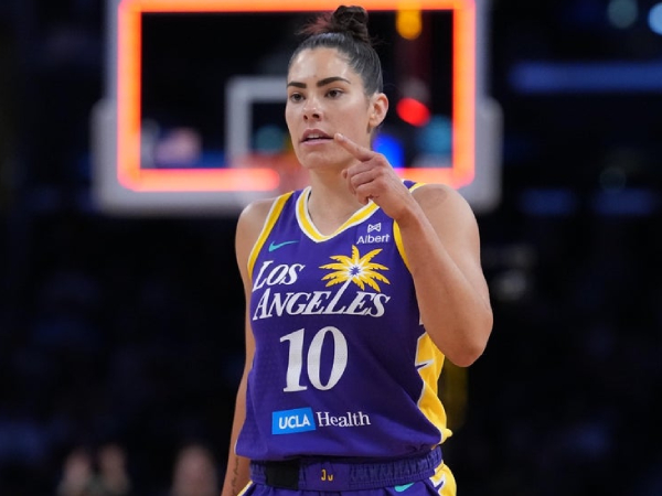Kelsey Plum dari Los Angeles Sparks. (Foto: AP)