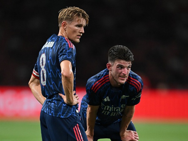 Martin Odegaard dan Declan Rice
