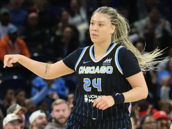 Rachel Banham dari Chicago Sky. (Foto: AP)