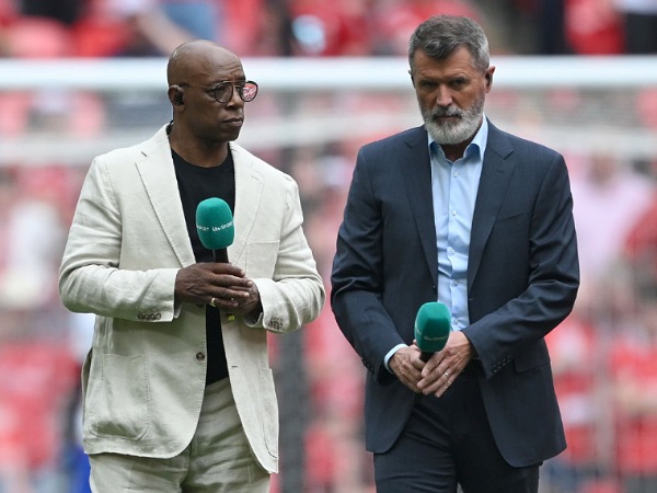 Ian Wright dan Roy Keane
