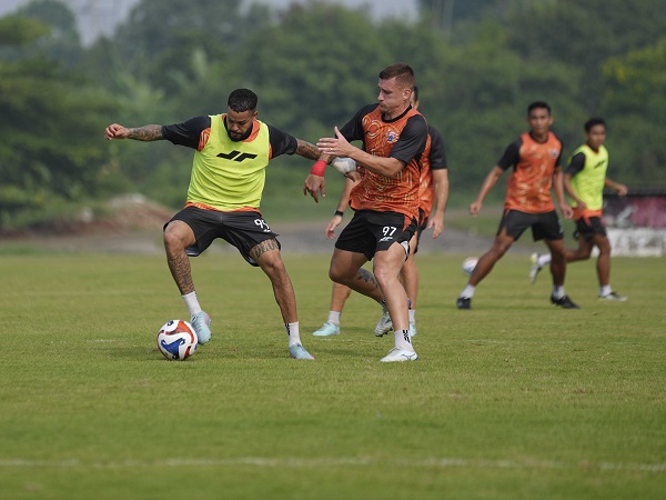 Persiapan Persija Jakarta jelang menghadapi Persis Solo/foto dok Persija Jakarta