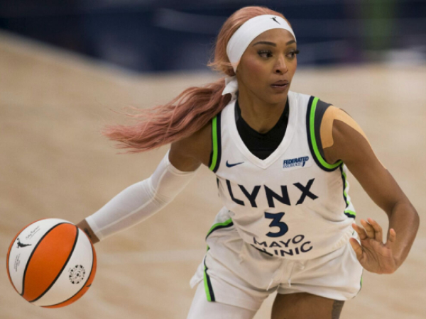 DiJonai Carrington dari Minnesota Lynx. (Foto: AP)