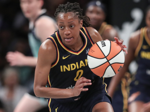 Kelsey Mitchell dari Indiana Fever. (Foto: AP)