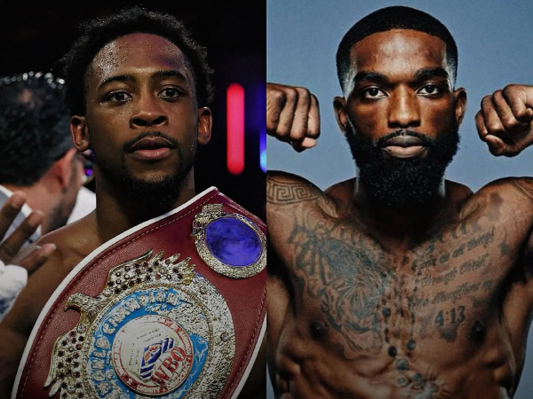Frank Martin (kanan) dan Keyshawn Davis. (Foto: Fight TV)