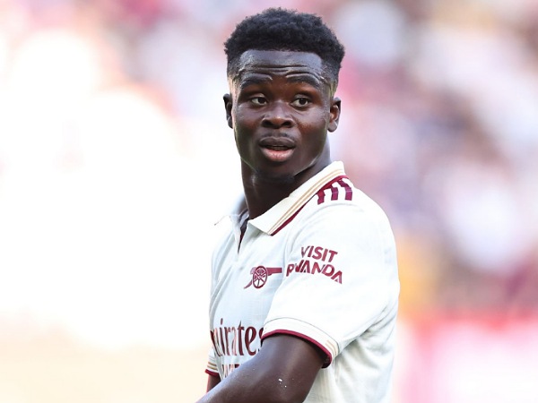 Winger Arsenal, Bukayo Saka. (Foto: Jay Barratt - AMA/Getty Images)