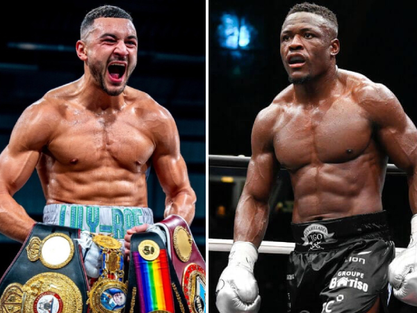 Callum Simpson (kiri) dan Kevin Lele Sadjo. (Foto: Fight TV)