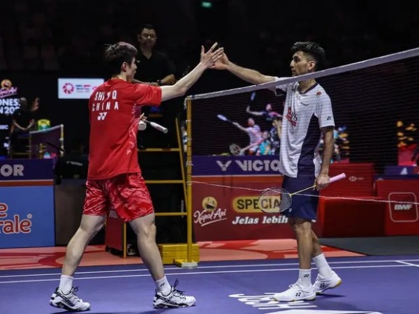 Shi Yuqi-Lakshya Sen/[Foto:BWF]