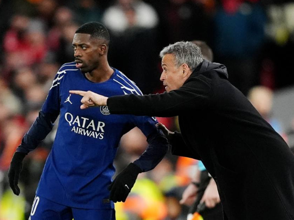 Luis Enrique dan Ousmane Dembele