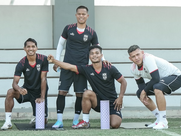 Skuat Malut United FC siap tantang Persija Jakarta