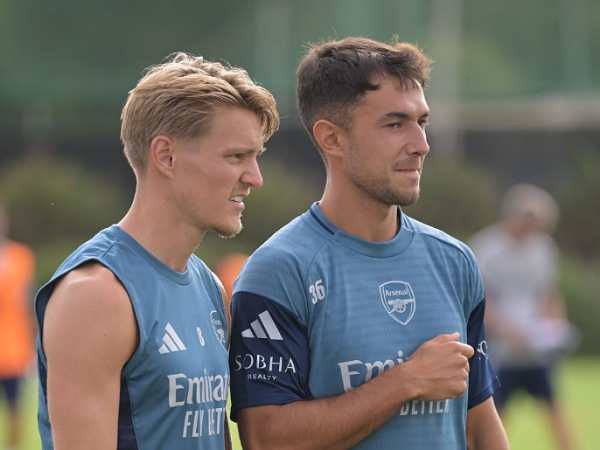 Martin Odegaard dan Martin Zubimendi