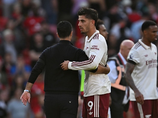 Mikel Arteta dan Kai Havertz