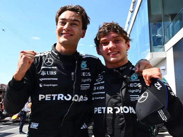 George Russell Puji Perkembangan Antonelli Bersama Mercedes