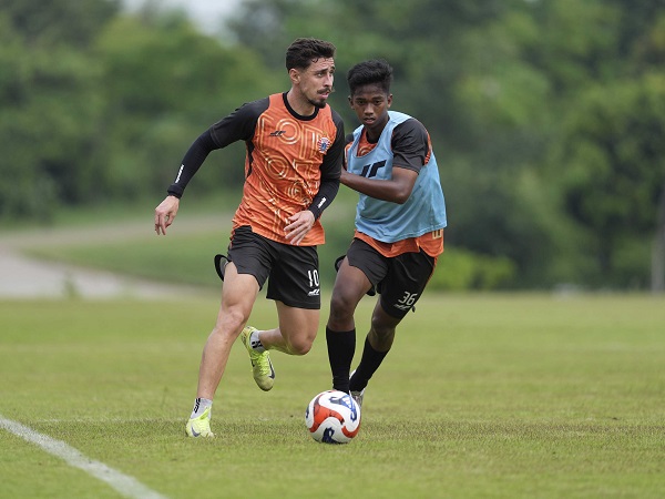 Gelandang Persija Jakarta, Gustavo Franca/foto dok Persija Jakarta
