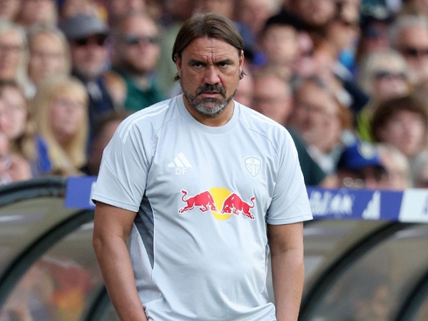 Manajer Leeds United, Daniel Farke. (Foto: Neal Simpson/Sportsphoto/Allstar via Getty Images)