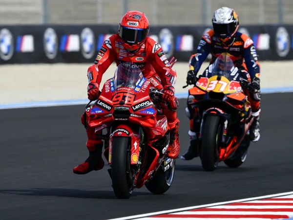 Marc Marquez Senang dengan Kecepatan Motor meski Finis Kedua
