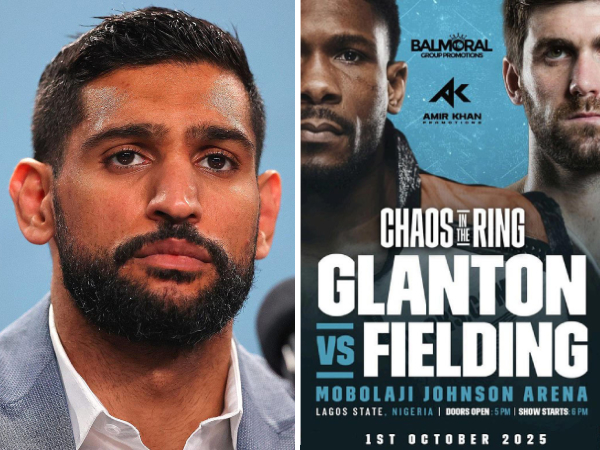 Acara yang dipromotori Amir Khan ini akan dipimpin oleh petinju kelas penjelajah Brandon Glanton dan Rocky Fielding. (Foto: Fight TV)