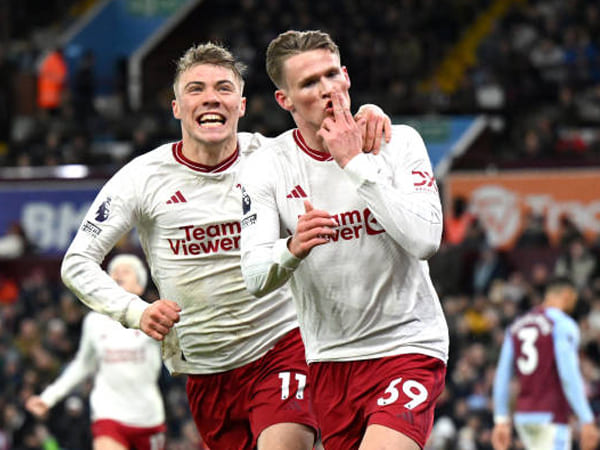 Scott McTominay and Rasmus Hojlund via gettyimages