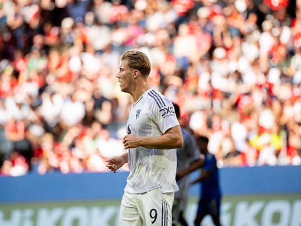 Rasmus Hojlund via gettyimages