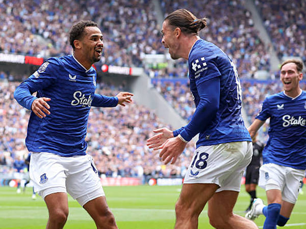 Jack Grealish Bersinar, Everton Menang di Stadion Baru Hill Dickinson