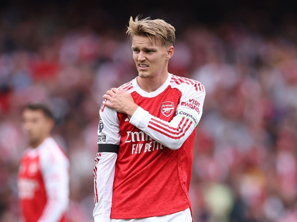 Arsenal menantikan perkembangan kebugaran Martin Odegaard dan Bukayo Saka