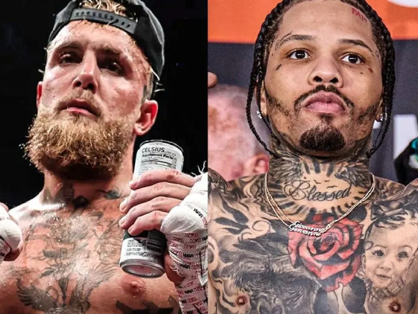 Jake Paul (kiri) dan Gervonta Davis. (Foto: Fight TV)